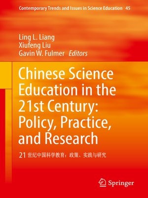cover image of Chinese Science Education in the 21st Century